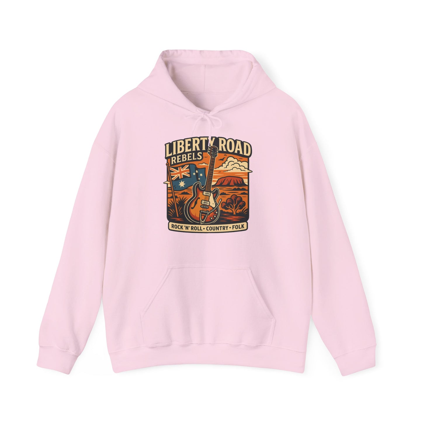 Liberty Road Rebels Australiana Hoodie