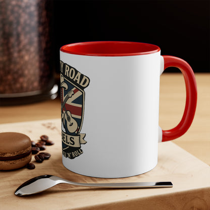 Liberty Road Rebels Britannia Country Rock 'n' Roll Coffee Mug