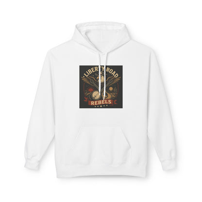 Liberty Road Rebels Vintage Americana Style Soft Fleece Hoodie