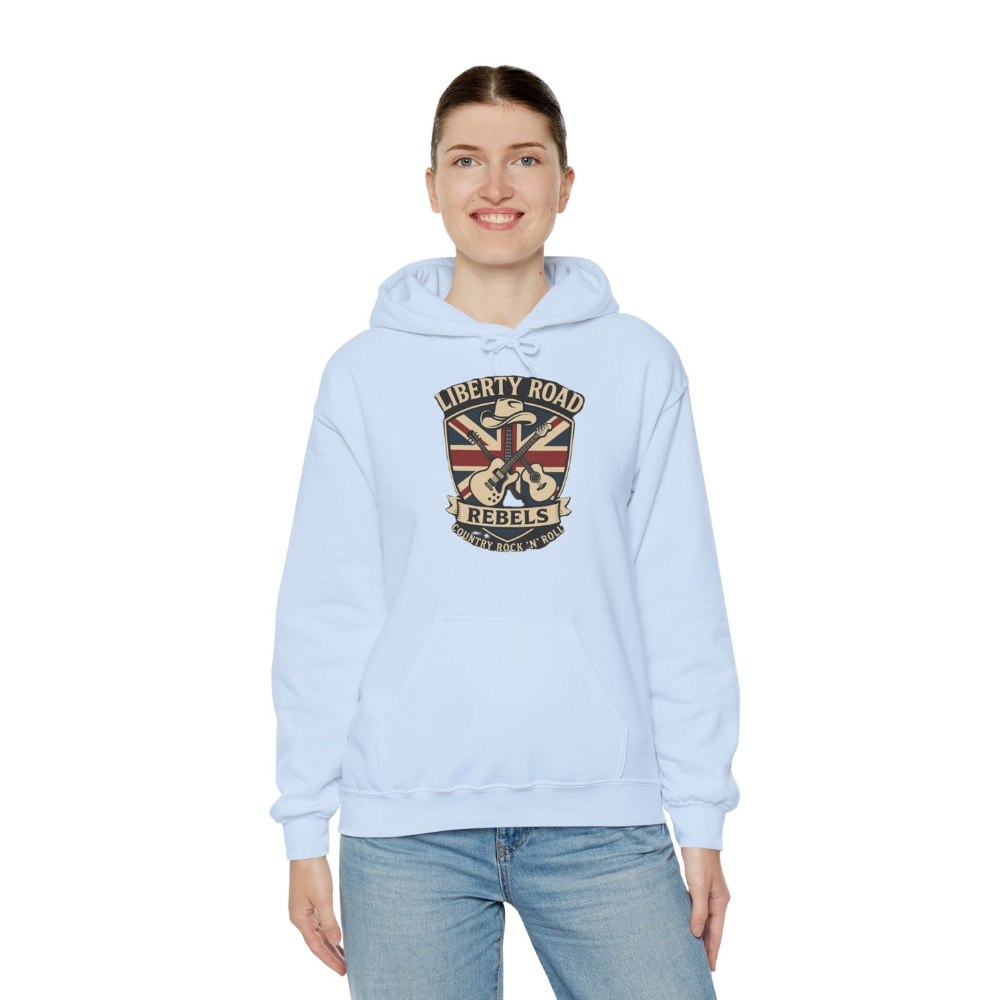 Liberty Road Rebels Britannia Hoodie Unisex Sweatshirt
