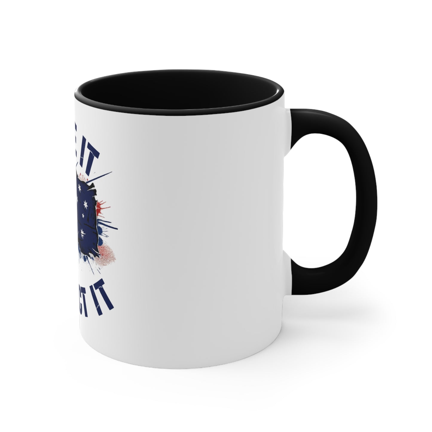 Raise It Respect It Australian Flag Colorful Accent Coffee Mug