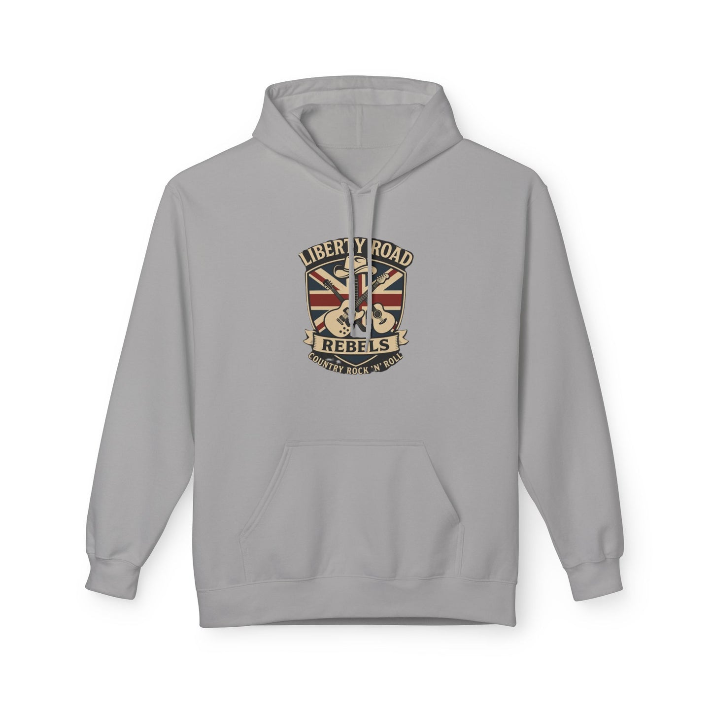 Liberty Road Rebels Britannia Fleece Hoodie Unisex Sweatshirt