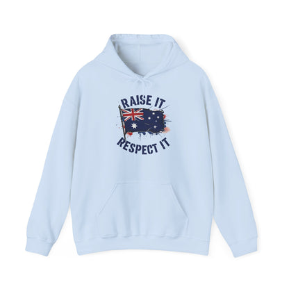 Raise It Respect It Aussie Flag Pride Unisex Sweatshirt
