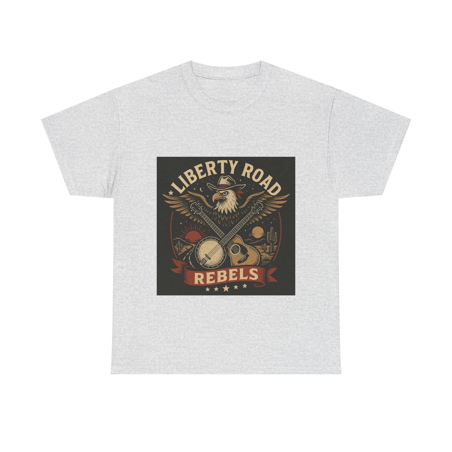 Liberty Road Rebels Vintage Americana Style Tee Unisex T-Shirt