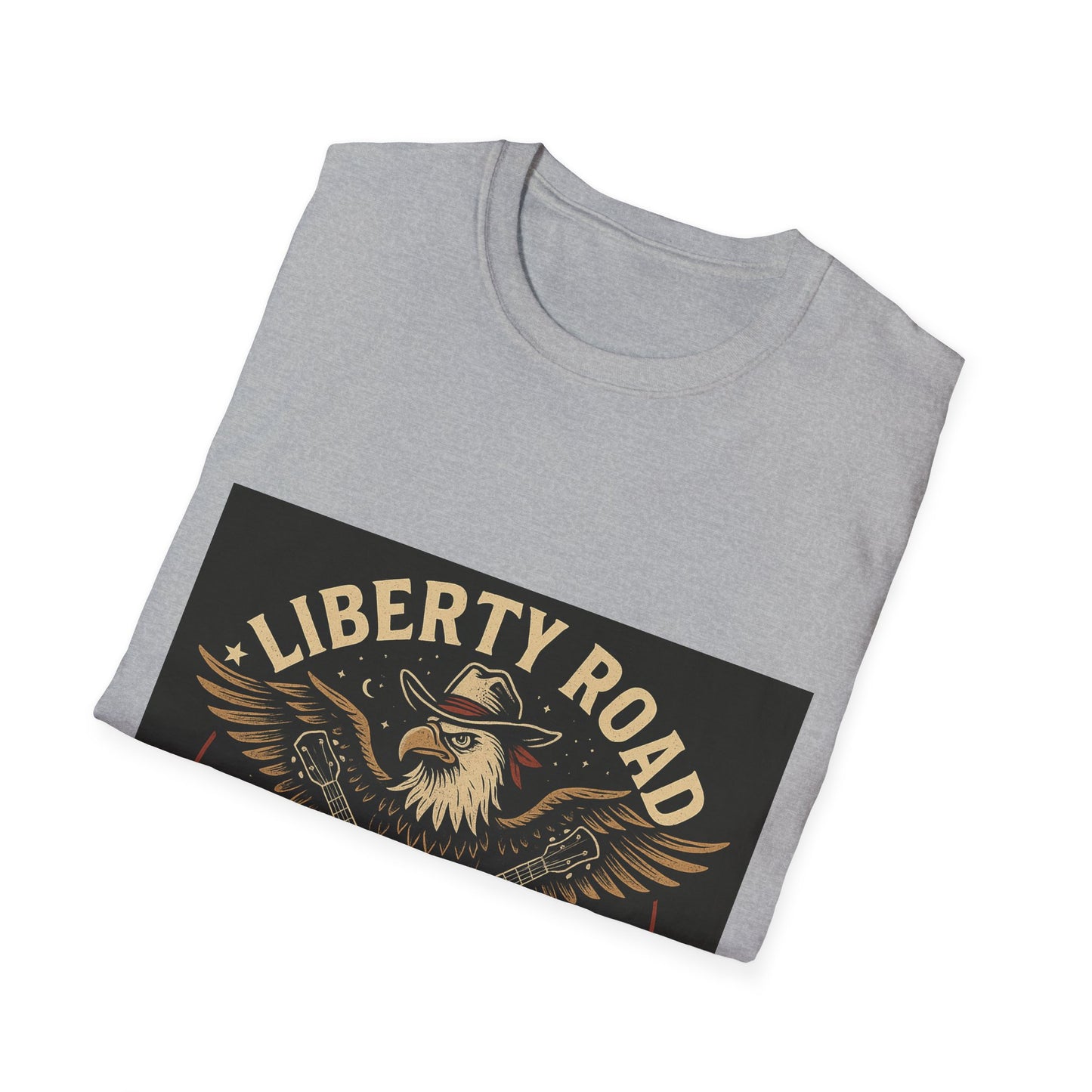 Liberty Road Rebels Vintage Americana Style T-Shirt
