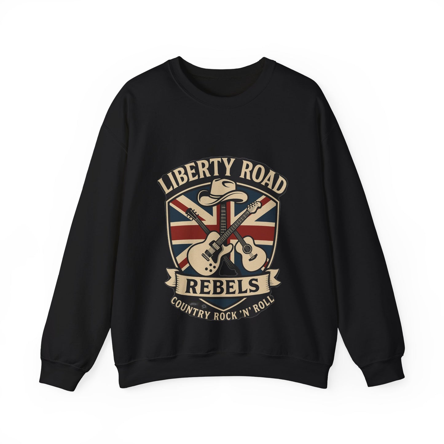 Liberty Road Rebels Britannia Sweatshirt Unisex Crewneck Longsleeve T-Shirt