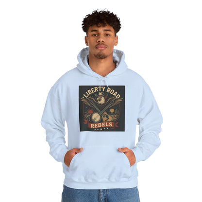 Liberty Road Rebels Vintage Americana Style Sweatshirt Unisex Hoodie