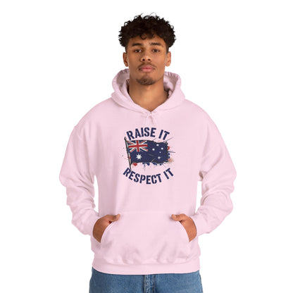 Raise It Respect It Aussie Flag Pride Unisex Sweatshirt