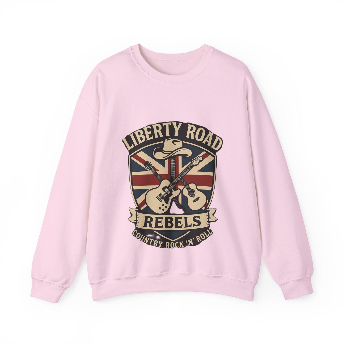 Liberty Road Rebels Britannia Sweatshirt Unisex Crewneck Longsleeve T-Shirt