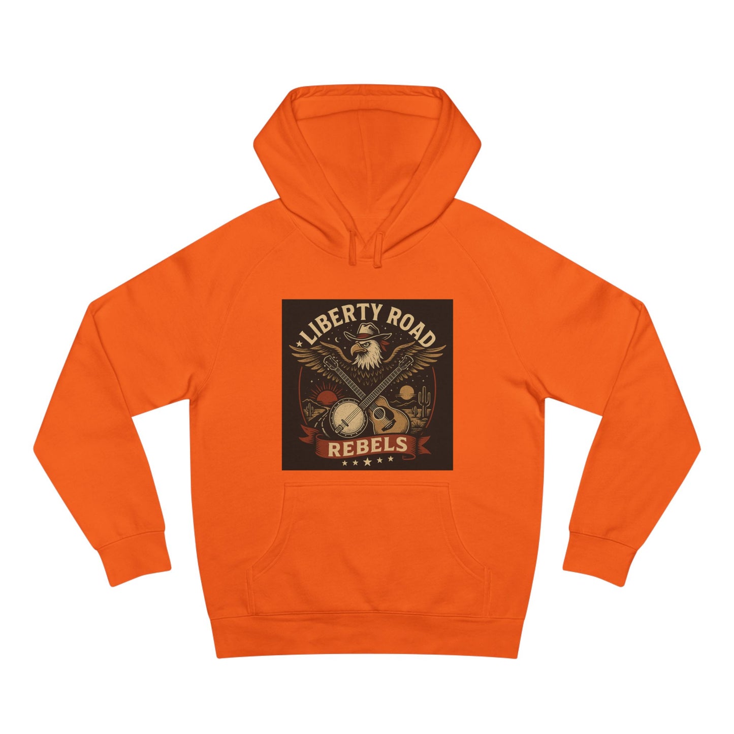 Liberty Road Rebels Vintage Americana Style Hoodie Unisex Sweatshirt