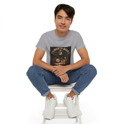 Liberty Road Rebels Vintage Americana Style Unisex Tee T-Shirt