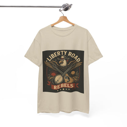 Liberty Road Rebels Vintage Americana Style Tee Unisex T-Shirt