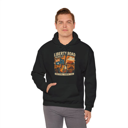 Liberty Road Rebels Australiana Hoodie