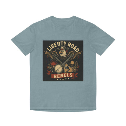 Liberty Road Rebels Vintage Americana Style Unisex Faded Tee T-Shirt