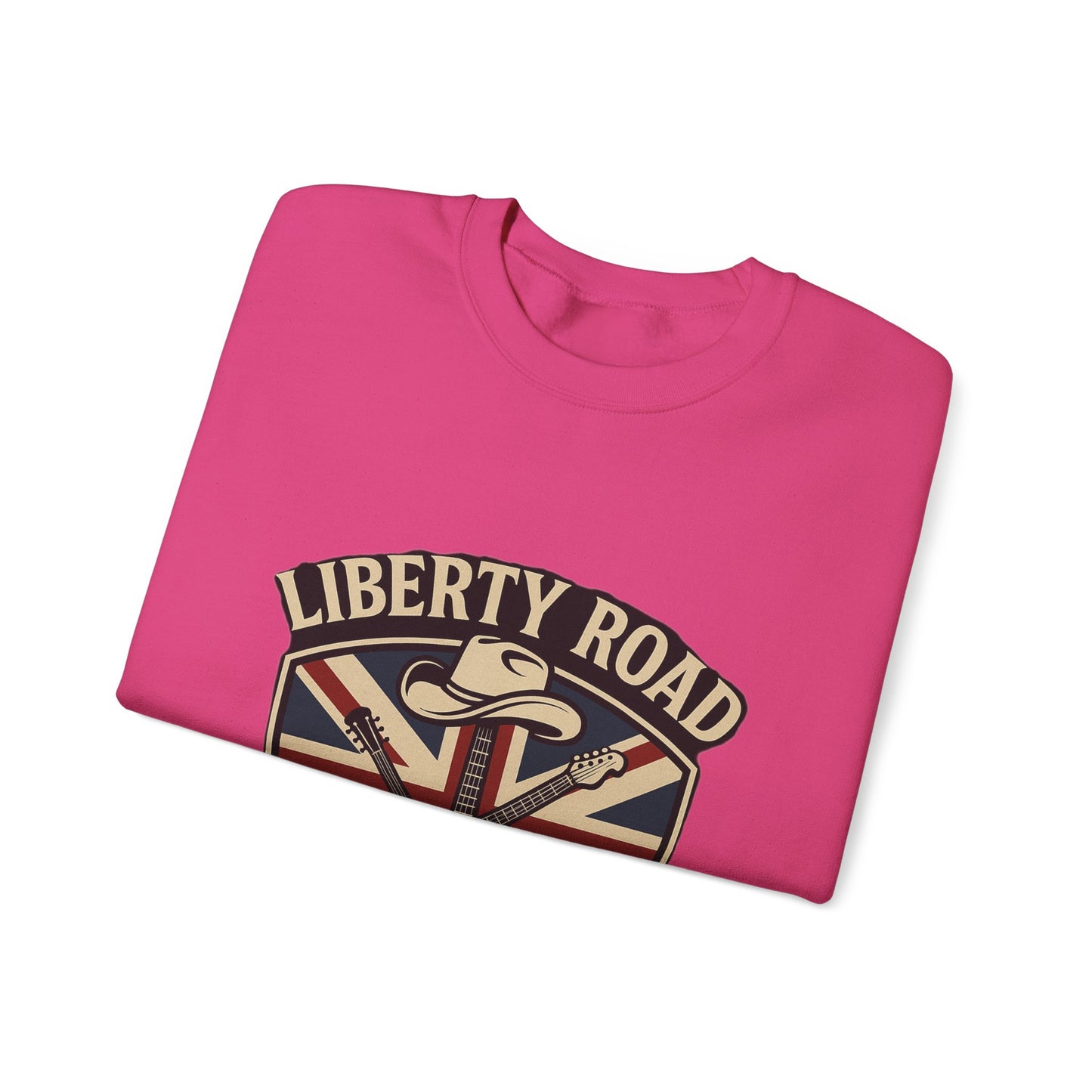 Liberty Road Rebels Britannia Sweatshirt Unisex Crewneck Longsleeve T-Shirt