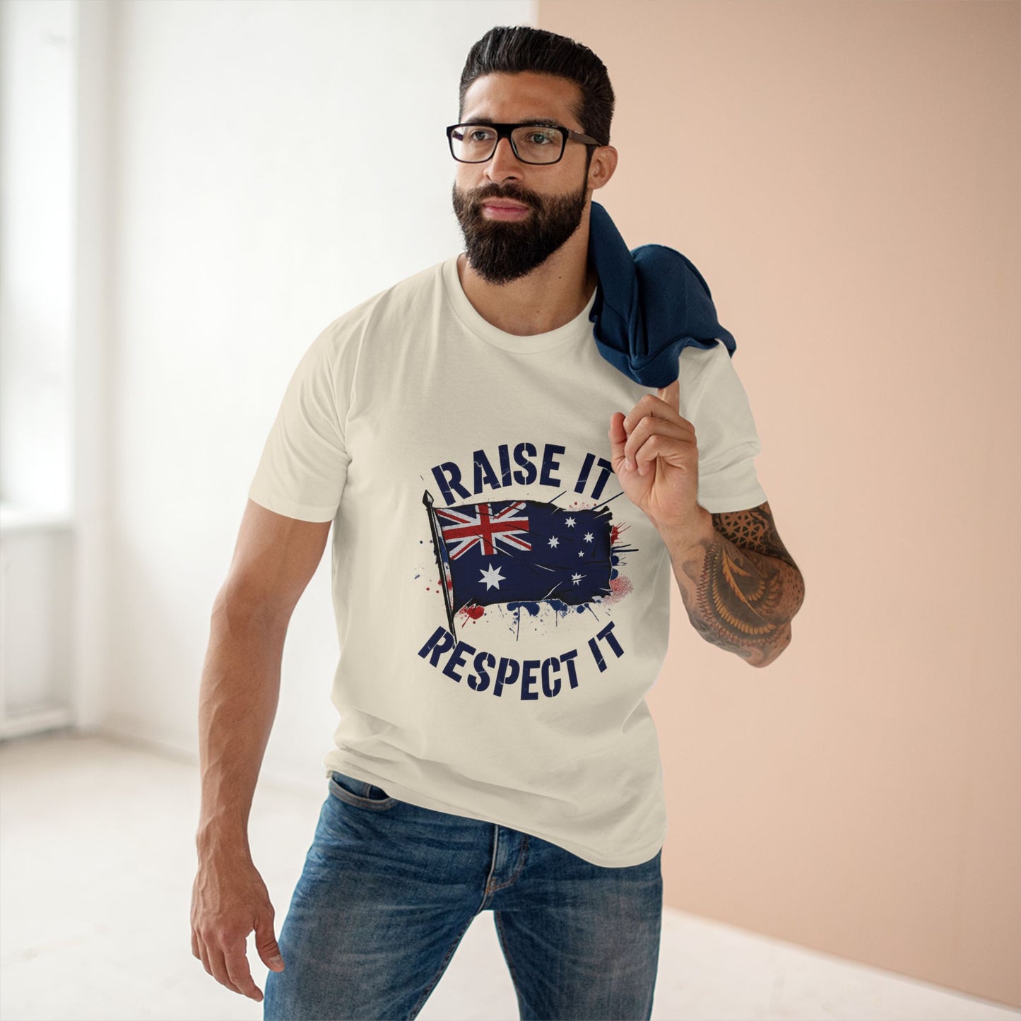 Raise It Respect It Australian Pride Tee T-Shirt