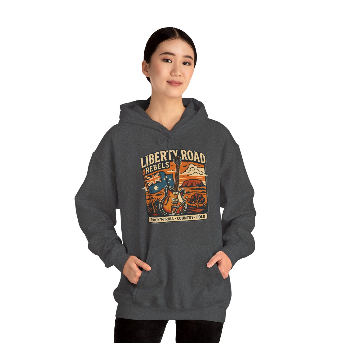 Liberty Road Rebels Australiana Hoodie