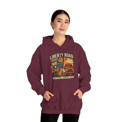 Liberty Road Rebels Australiana Hoodie
