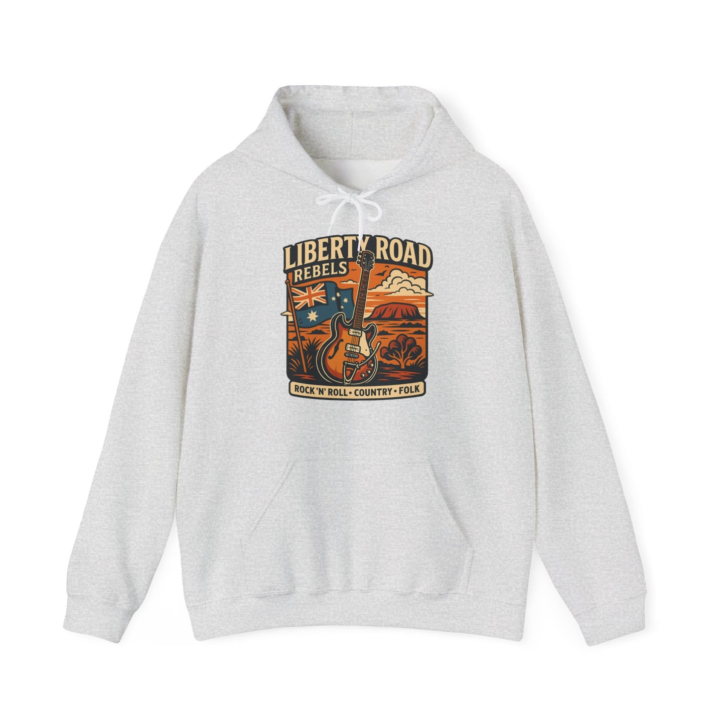 Liberty Road Rebels Australiana Hoodie