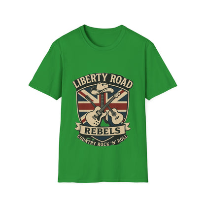 Liberty Road Rebels Britannia T-Shirt  Unisex Softstyle Tee