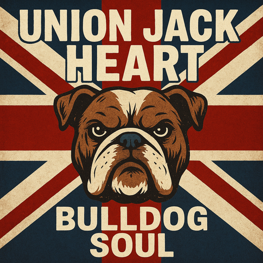 Union Jack Heart Bulldog Soul