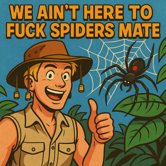 We Ain't Here to Fuck Sipders